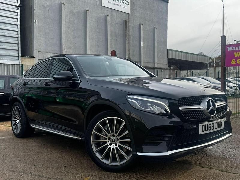 Black Used 2018 Mercedes GLC250 AMG line Coupe | £17,600 (Fair price) - Image 1/4