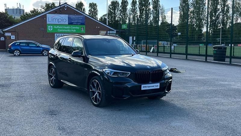 Black Used 2022 BMW X5 M Sport SUV | £42,451 (Fair price) - Image 1/4