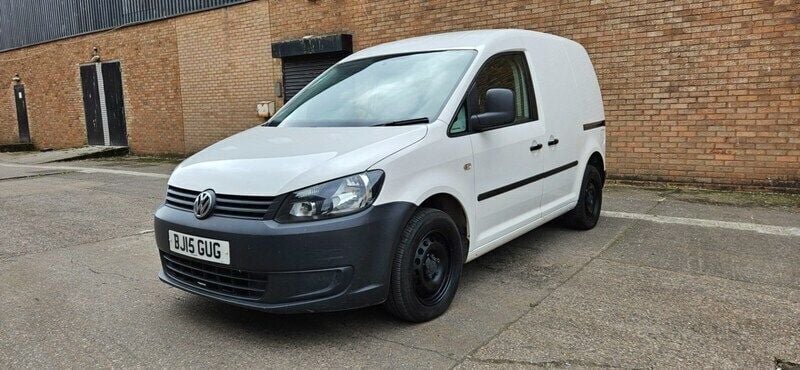 White Used 2015 VW Caddy Startline MPV | £4,295 (Good price) - Image 1/4