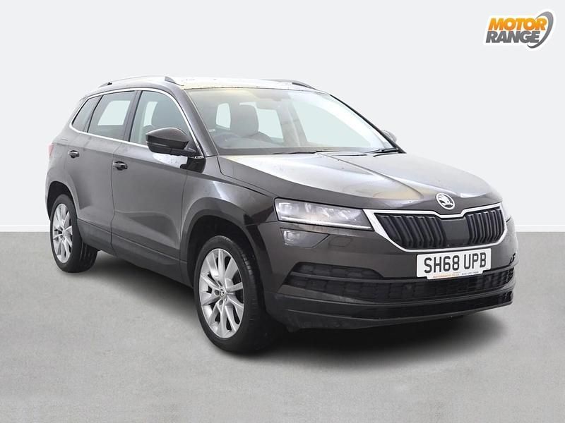Used Skoda Karoq SE L 115 HP (84 kW) 2018 Brown SUV