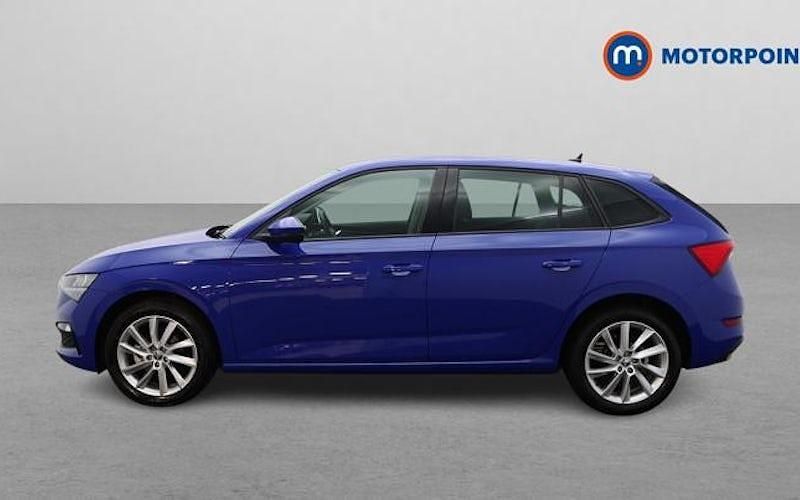 Used Skoda Scala SE L 150 HP (110 kW) 2022 Blue Hatchback
