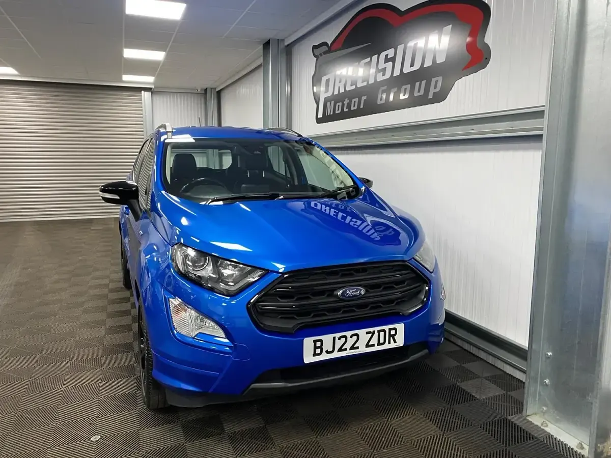 Used Ford Ecosport ST-Line 125 HP (91 kW) 2022 Blue SUV