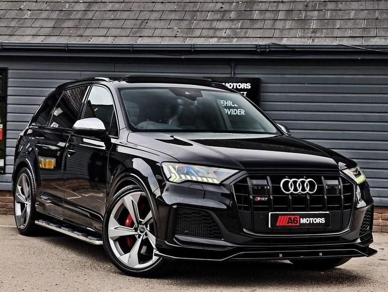 Black Used 2021 Audi SQ7 Comfort SUV | £48,989 (Good price) - Image 1/4