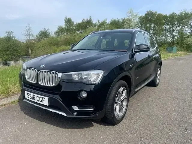 Used BMW X3 xLine 190 HP (139 kW) 2016 Black SUV
