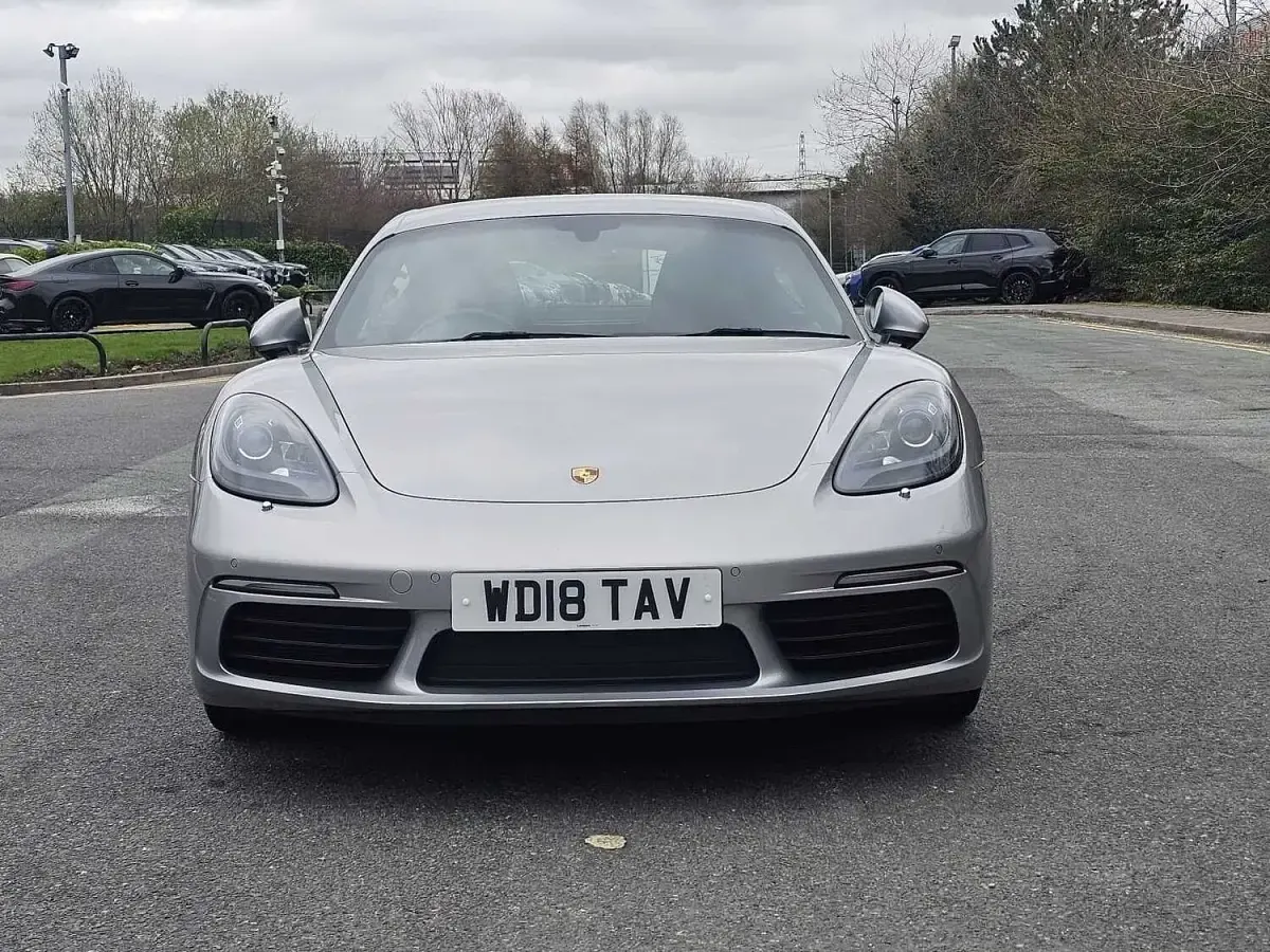 Used Porsche Cayman 2018 Silver Coupe