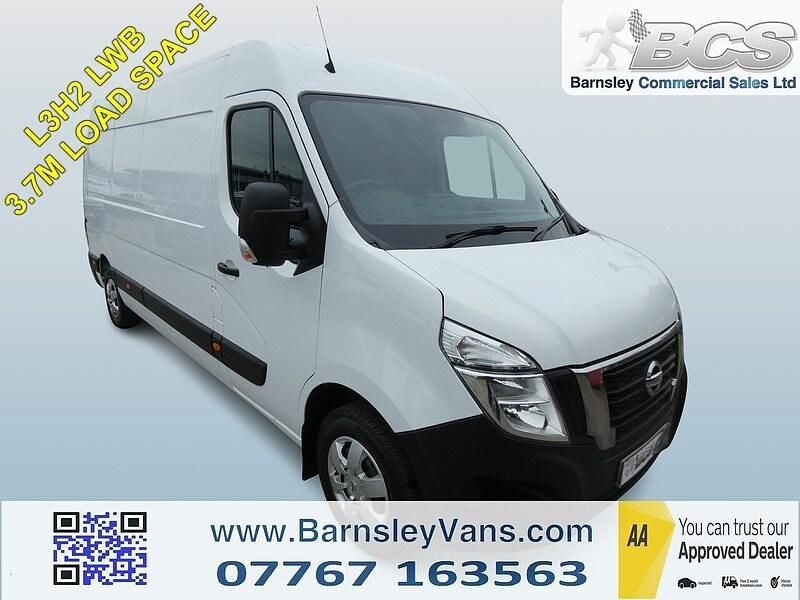 White Used 2022 Nissan Interstar Acenta Van | £8,995 (Expensive) - Image 1/3