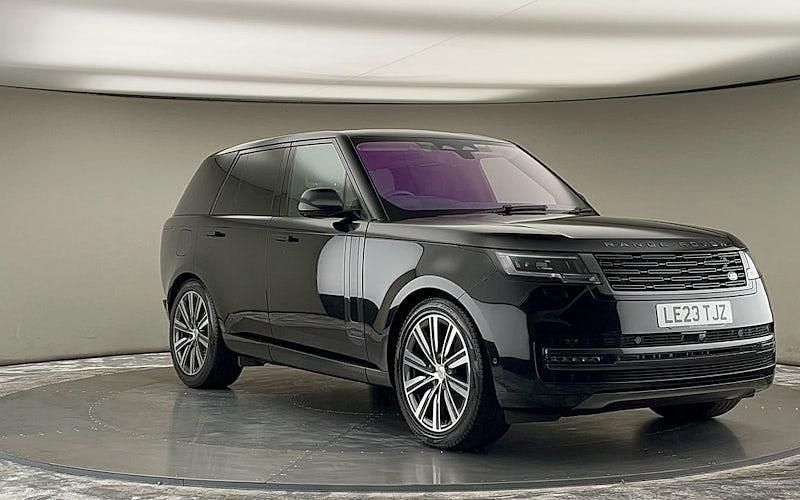 Santorini black Used 2023 Land Rover Range Rover Autobiography SUV | £91,500 (Fair price) - Image 1/4