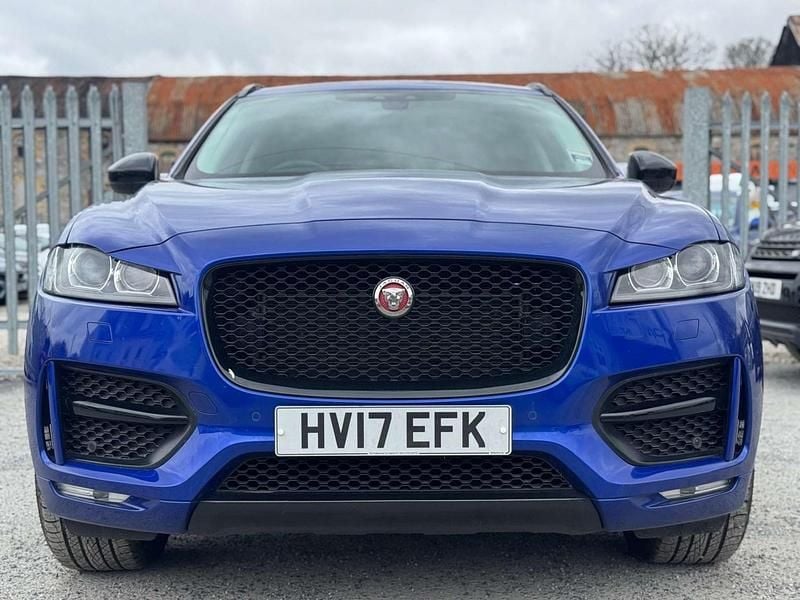 Used Jaguar F-Pace R-Sport 240 HP (176 kW) 2017 Blue SUV