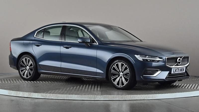 Blue Used 2021 Volvo S60 Inscription Sedan | £17,798 (Fair price) - Image 1/3