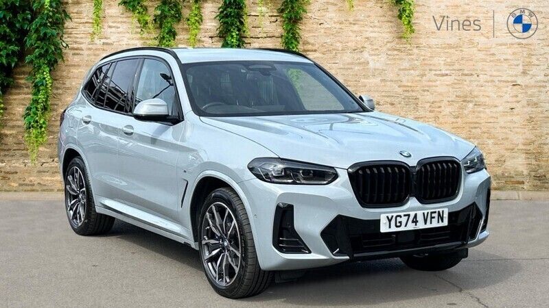 Grey Used 2024 BMW X3 M Sport SUV | £46,983 (Expensive) - Image 1/4
