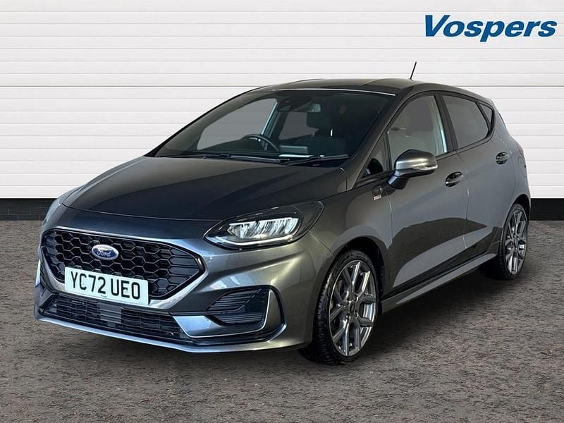 Used Ford Fiesta ST-Line 123 HP (90 kW) 2022 Grey Hatchback