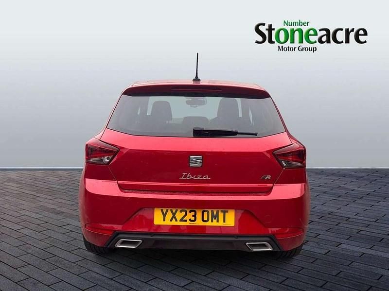 Used Seat Ibiza FR Sport 108 HP (79 kW) 2023 Red Hatchback