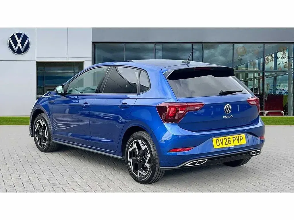 Used VW Polo R-line 115 HP (84 kW) 2026 Reef blue metallic Hatchback