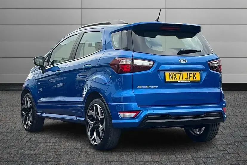 Used Ford Ecosport ST-Line 123 HP (90 kW) 2021 Blue SUV