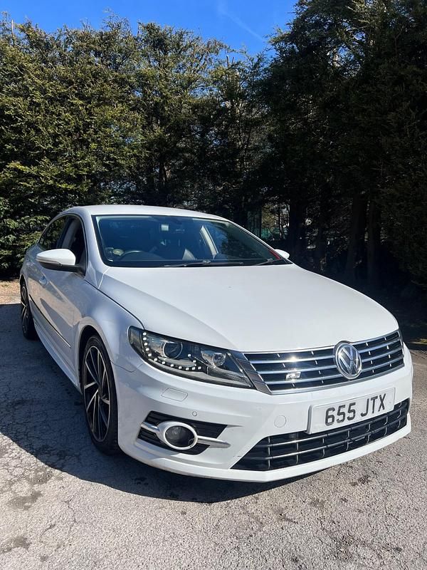 Begagnad VW CC R-line 2015 Vit Sedan
