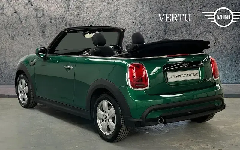 Used Mini Cooper Cabriolet Classic 136 HP (100 kW) 2022 Green Cabriolet