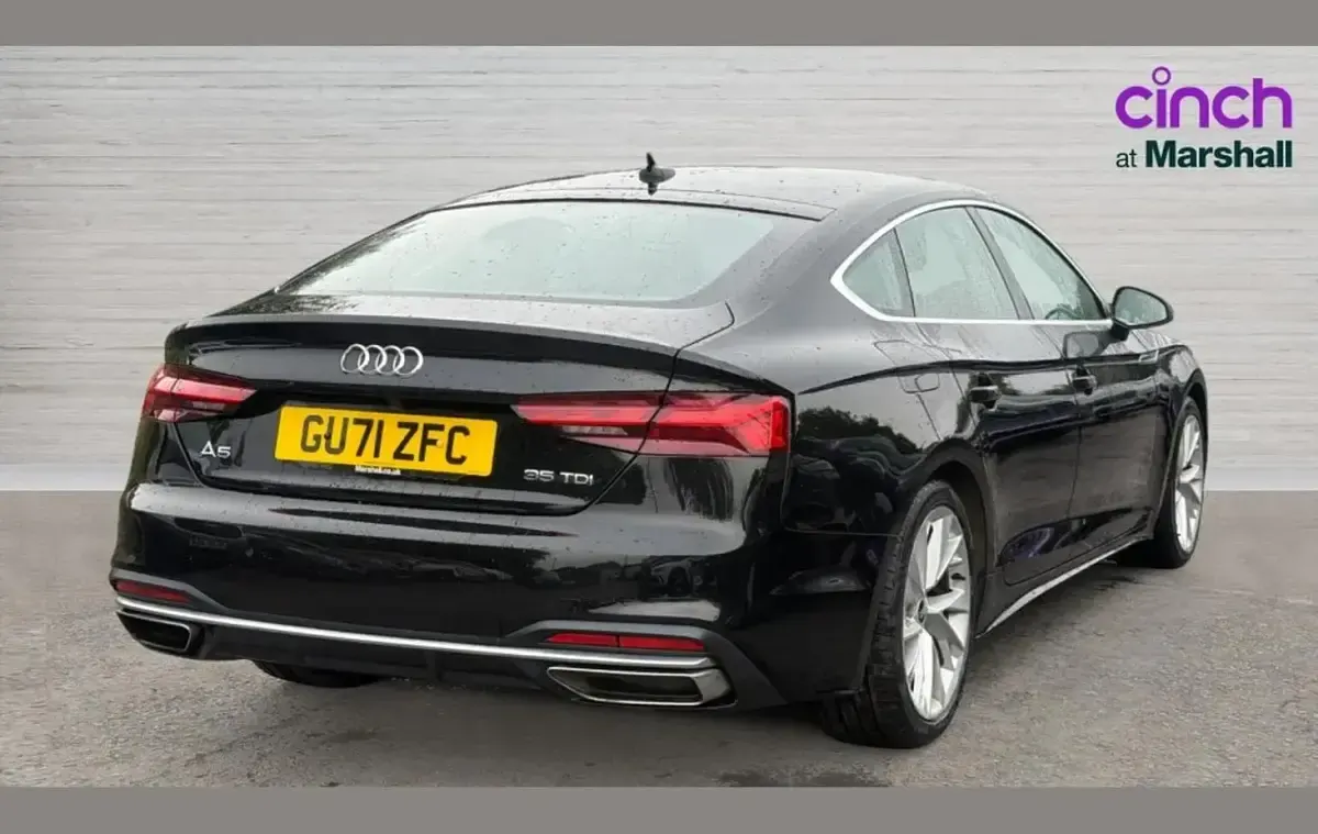 Used Audi A5 Sport 161 HP (118 kW) 2021 Black Coupe