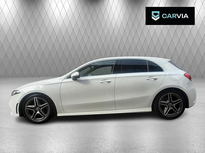 Used Mercedes A200 AMG line 2018 White Hatchback