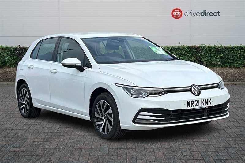 White Used 2021 VW Golf VIII Style Hatchback | £18,000 (Good price) - Image 1/4