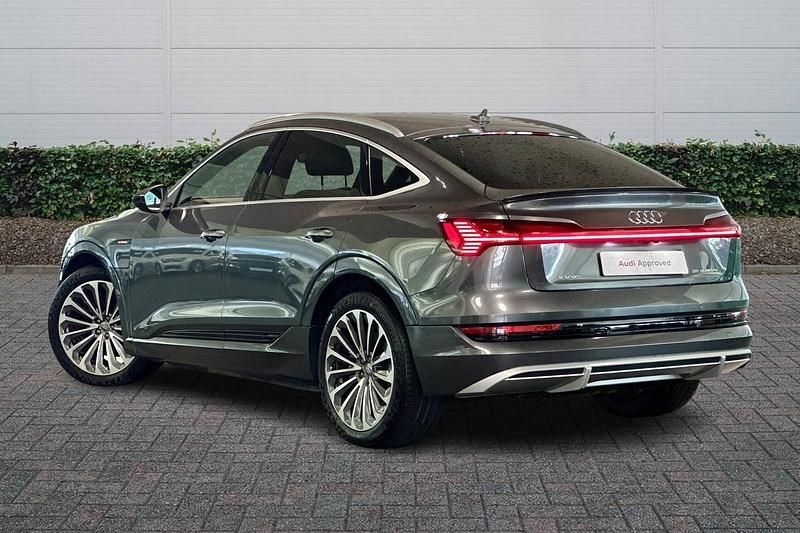 Used Audi e-tron S-Line 300 kW (408 HP) 2020 Grey SUV