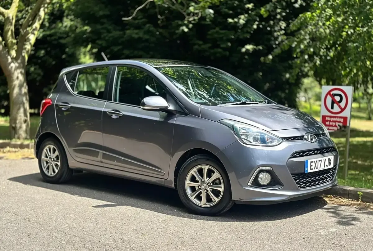Used Hyundai i10 Premium 2017 Grey Hatchback
