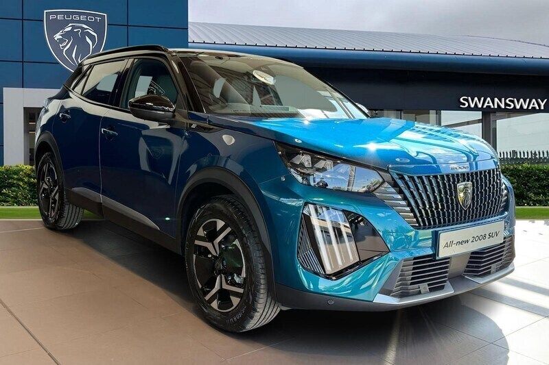 Blue New 2025 Peugeot e-2008 GTi SUV | £31,710 (Fair price) - Image 1/4