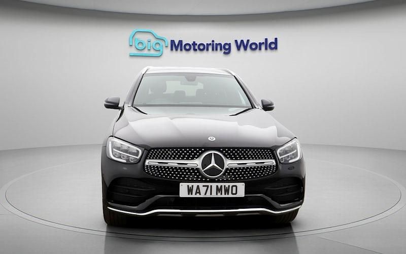 Used Mercedes GLC220 AMG line 194 HP (142 kW) 2021 Black Estate