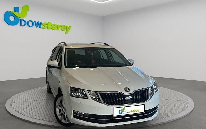 Used Skoda Octavia SE L 150 HP (110 kW) 2019 White Estate