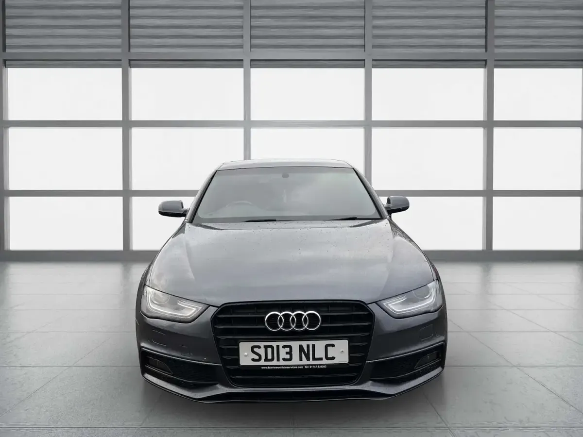 Used Audi A4 Black Edition 2013 Grey Sedan