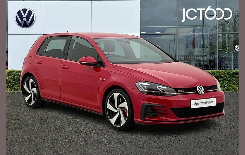 Used VW Golf VII GTI 241 HP (177 kW) 2019 Red Hatchback