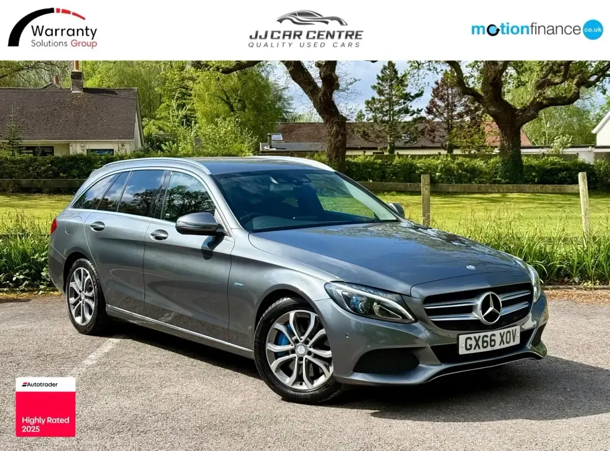 Begagnad Mercedes C350e 2016 Grå Kombi