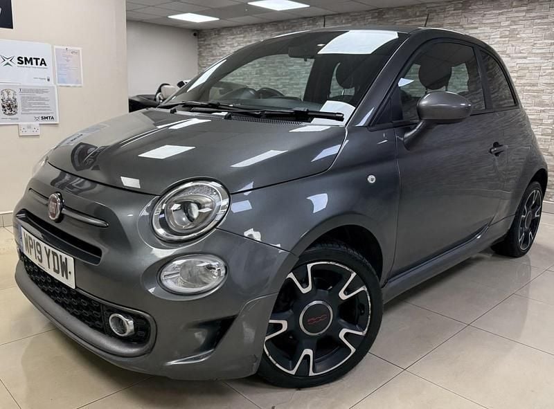 Used Fiat 500 S 69 HP (50 kW) 2019 Grey Hatchback