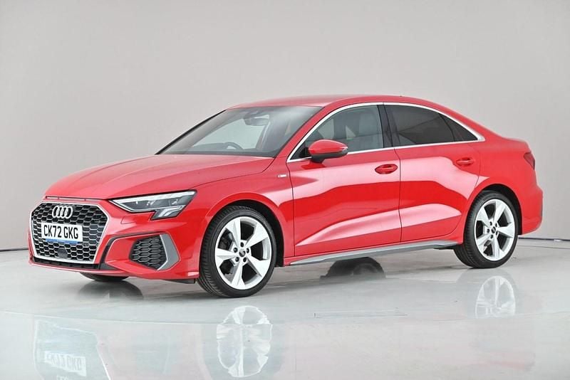 Used Audi A3 S-Line 2022 Red Sedan