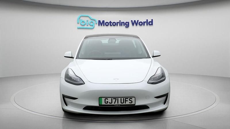 Used Tesla Model 3 Long Range AWD 366 kW (498 HP) 2021 White Sedan