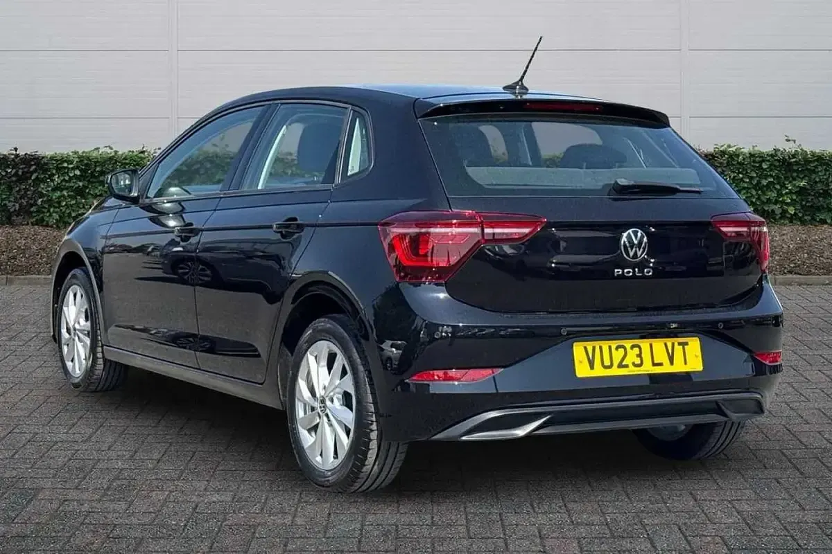 Used VW Polo Style 95 HP (69 kW) 2023 Black Hatchback
