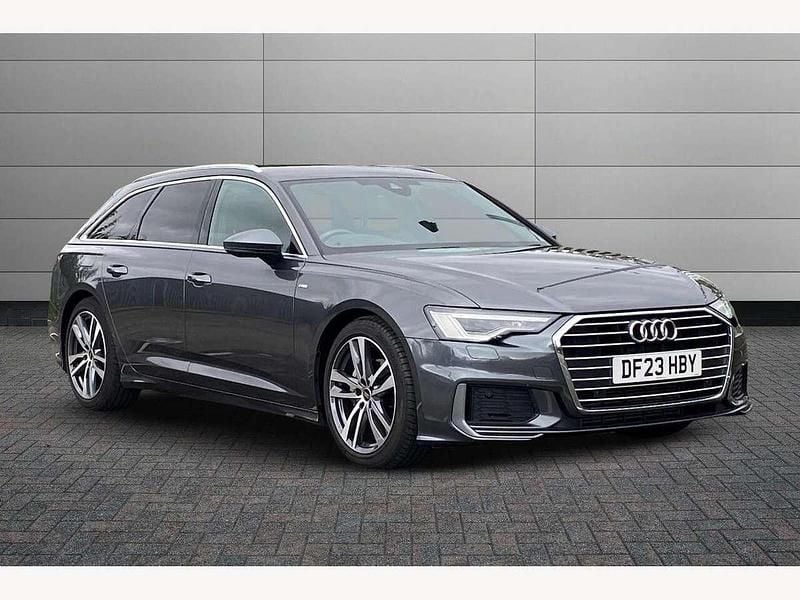 Grey Used 2023 Audi A6 S-Line Estate | £30,495 (Fair price) - Image 1/4