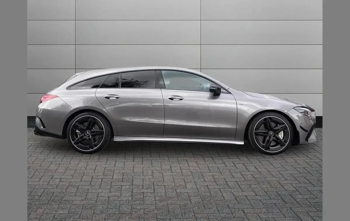 Used Mercedes CLA35 AMG Premium Plus 320 HP (235 kW) 2025 Grey Coupe