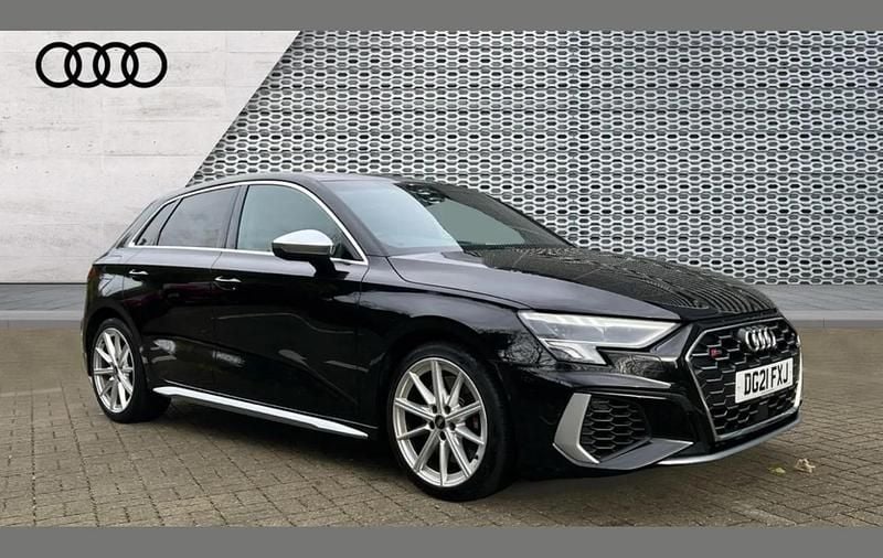 Black Used 2021 Audi S3 Sportback Comfort Hatchback | £29,490 - Image 1/4