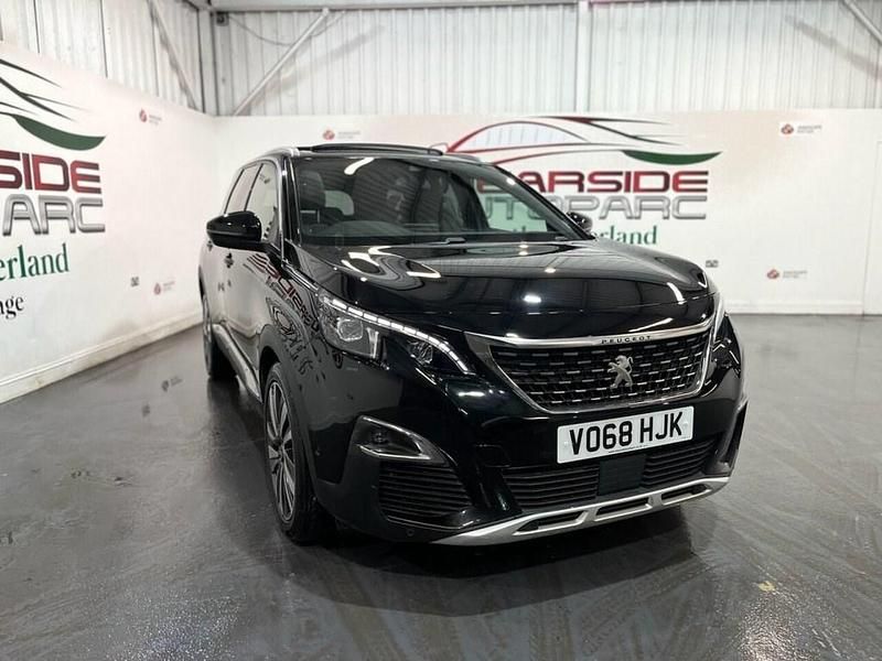 Black Used 2018 Peugeot 5008 Premium SUV | £15,499 (Fair price) - Image 1/4