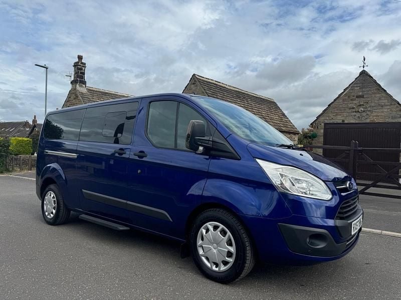 Blue Used 2018 Ford Tourneo Custom Zetec MPV | £10,990 (Fair price) - Image 1/4