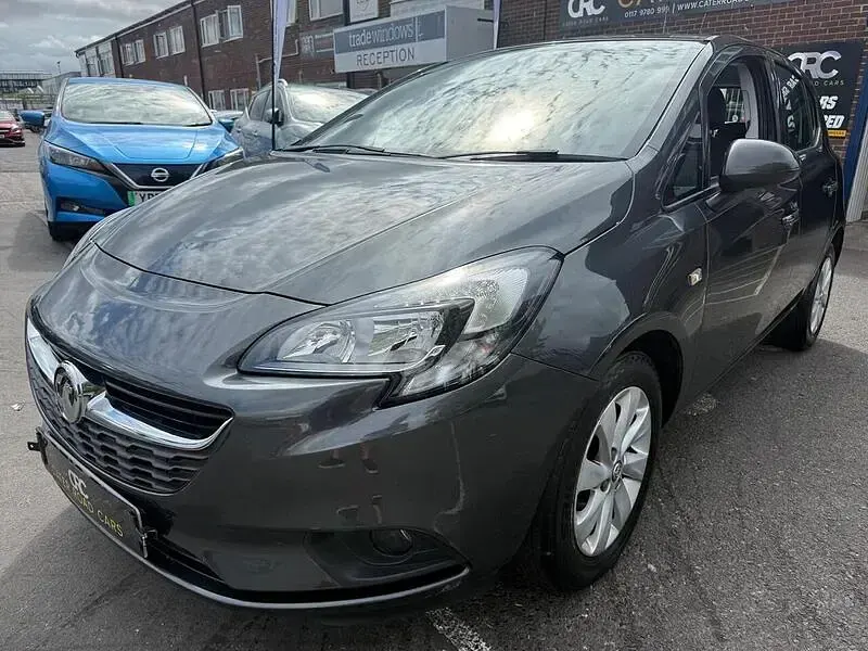 Used Vauxhall Corsa Design Edition 90 HP (66 kW) 2018 Grey Hatchback