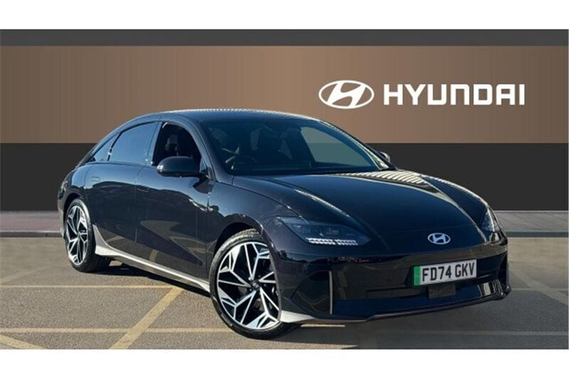 Blue Used 2024 Hyundai Ioniq 6 Premium Sedan | £29,945 - Image 1/4