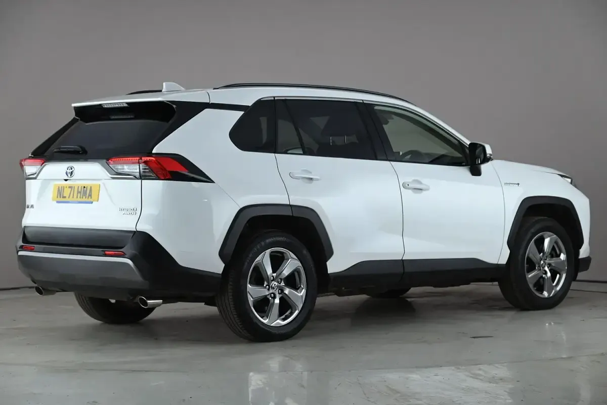 Used Toyota RAV4 Hybrid Design 2021 White SUV