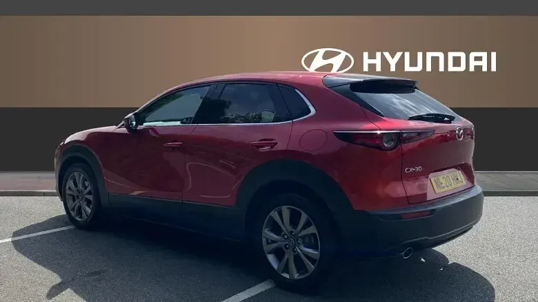 Używany Mazda CX-30 Inclusive 122 KM (89 kW) 2020 Czerwony SUV