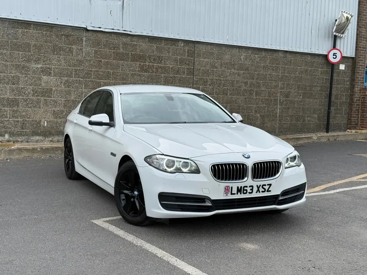 Used BMW 518 2013 White Sedan
