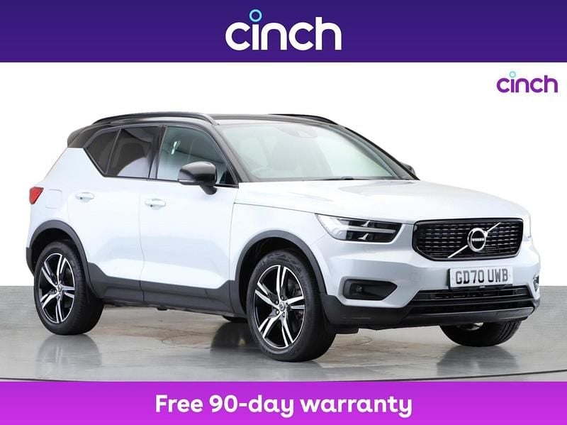 Silver Used 2021 Volvo XC40 R-Design SUV | £17,399 (Fair price) - Image 1/3