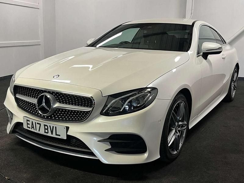 White Used 2017 Mercedes E220 AMG line Coupe | £14,999 (Fair price) - Image 1/4