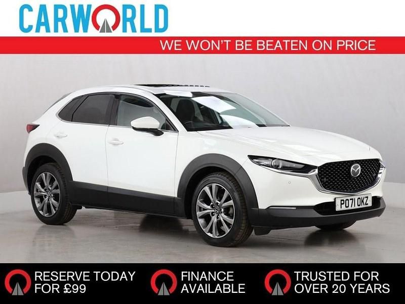 White Used 2021 Mazda CX-30 Inclusive SUV | £12,973 (Good price) - Image 1/3