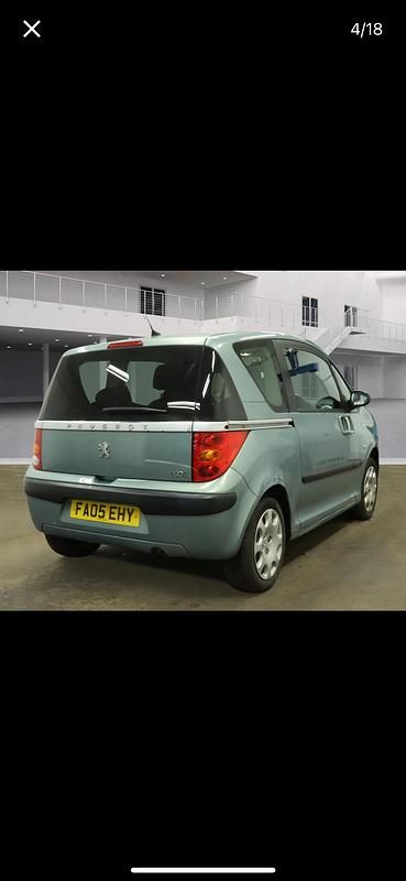 Used Peugeot 1007 70 HP (51 kW) 2005 Grey MPV