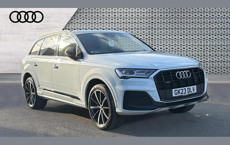 Used Audi Q7 Black Edition 286 HP (210 kW) 2023 White SUV